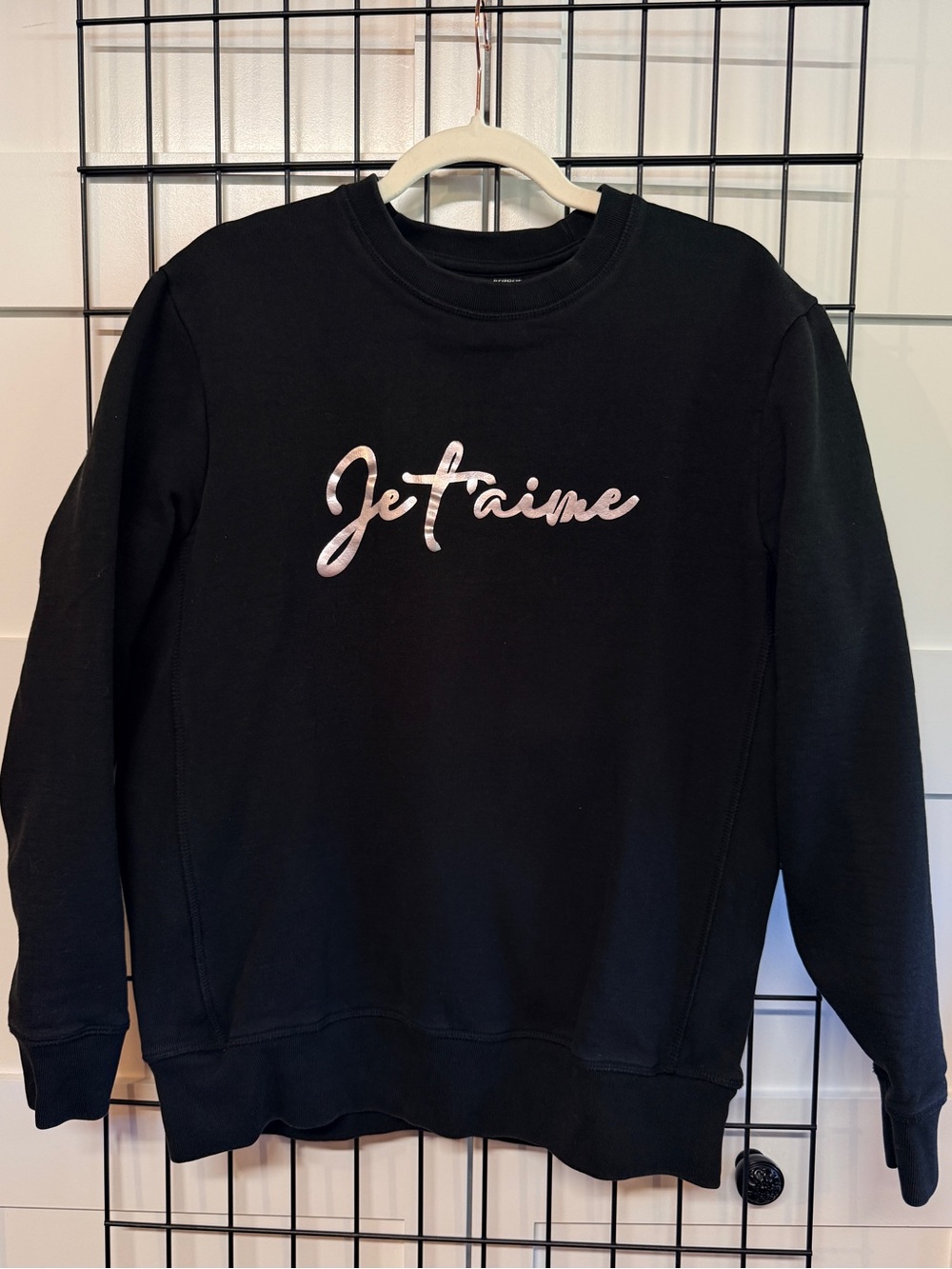 Ultracor Je T’Aime Crewneck Black M